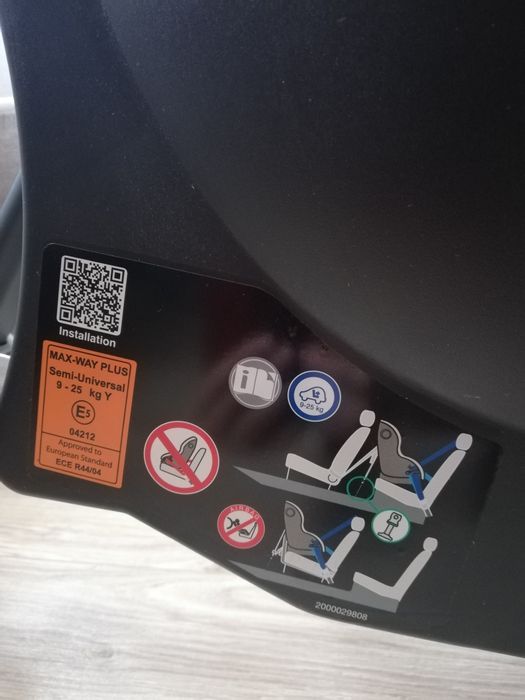 Fotelik do jazdy tyłem Britax Max Way