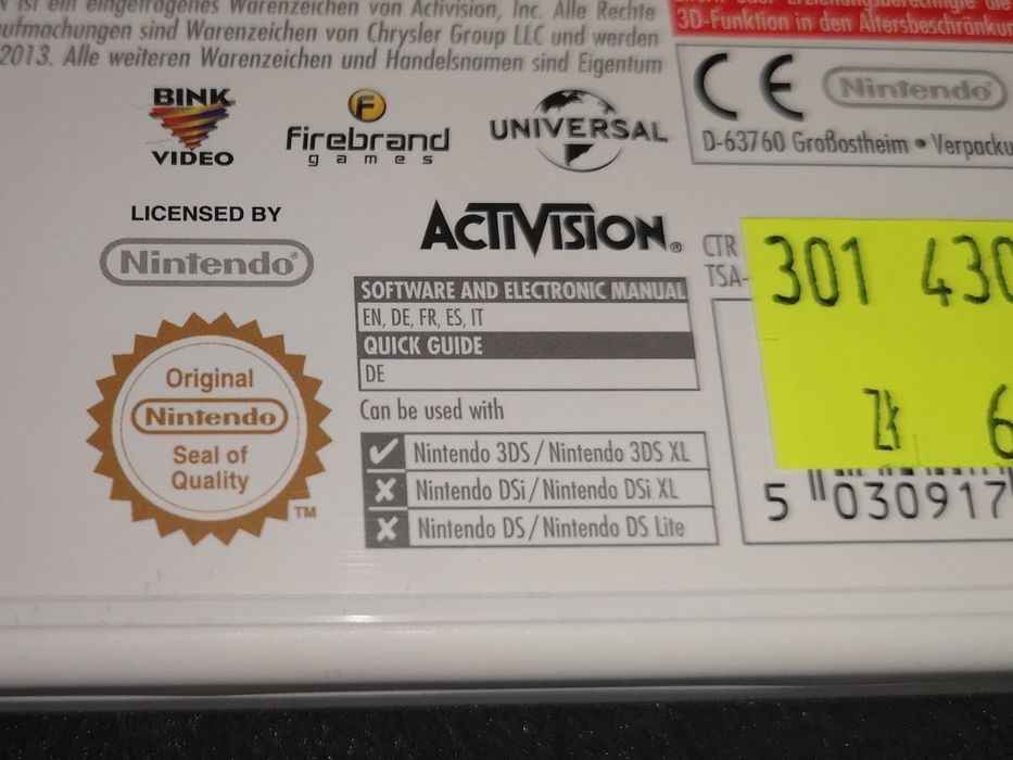 Fast & Furious 3DS 2DS NINTENDO gra ANG (testowana) kioskzgrami