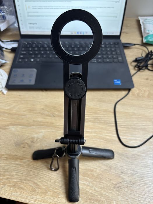 Uchwyt statyw do selfie stick tripod bluetoth magnetyczny