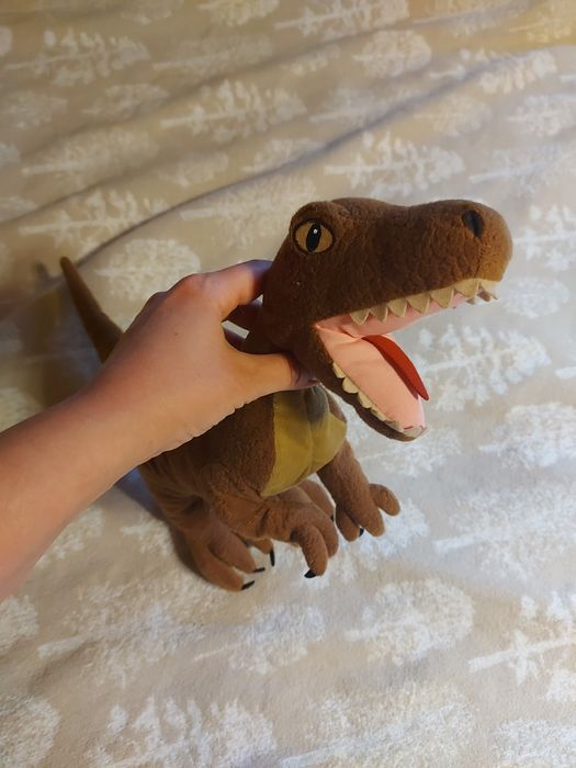 М'яка іграшка динозавр тиранозавр