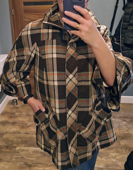 Płaszczyk wełna Zara "L"