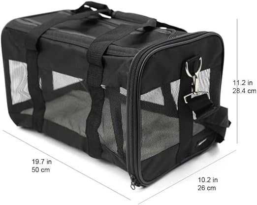 Amazon Basics Miękki transporter dla zwierząt z siateczką NOWY