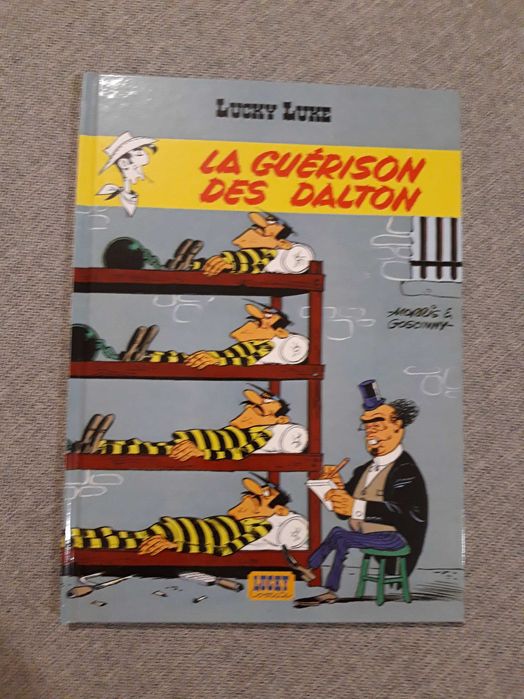 BD Lucky Luke "La gúérisson des Dalton"