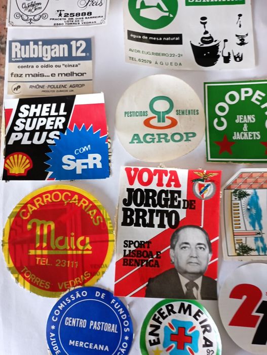 Autocolantes Politica, Rock e Outros