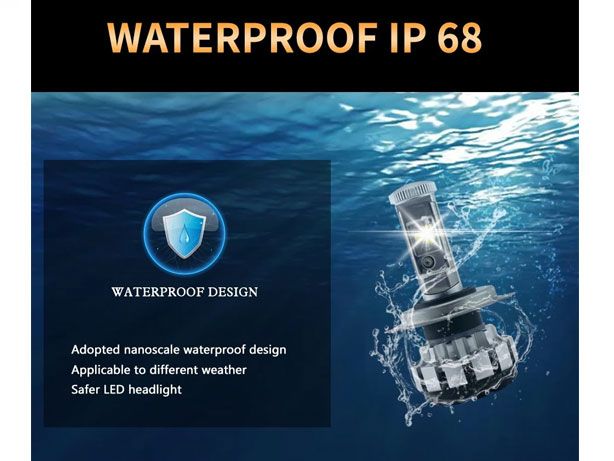 Lâmpadas LED H4 Pro Turbo (CANBUS) 80W Luz Branca 6000K (NOVO)