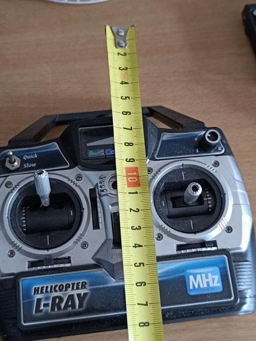 Remote control for a toy helicopter model "L-RAY HELICOPTER"64176761640322124