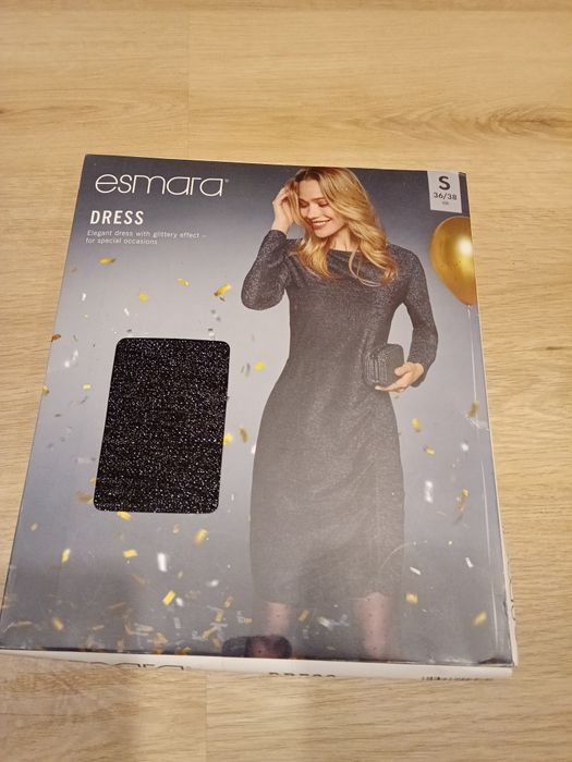 Esmara elegancka sukienka damska S nowa z metką
