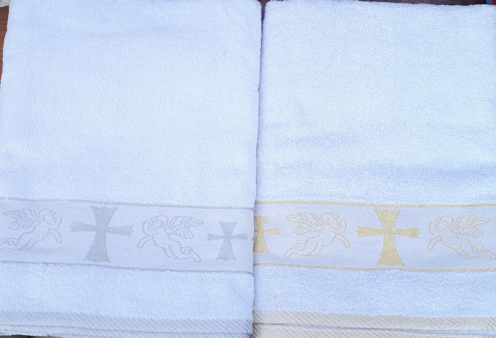 Полотенце для Крещения.Крыжма.140*70.Рушник для Хрещення.Крижма.Котон