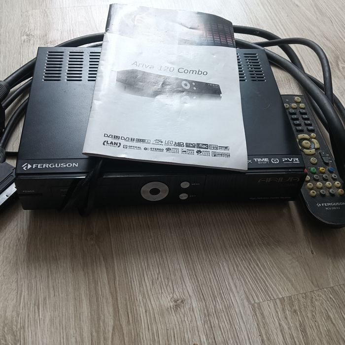 Tuner dekoder telewizyjny ariva 120 combo