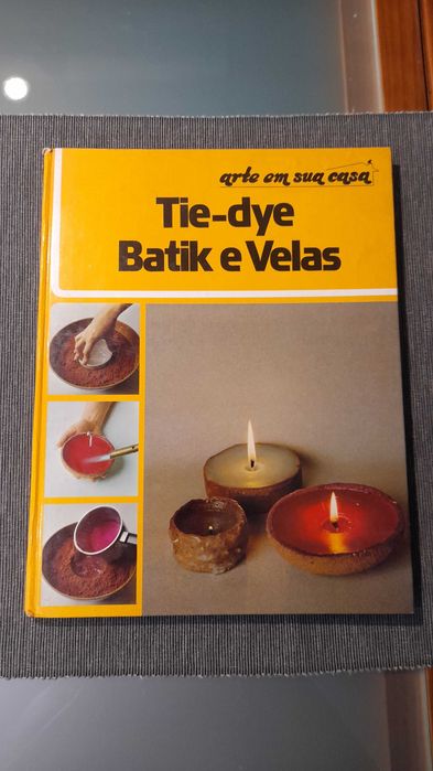 Tie-dye Batik e Velas - Arte em sua casa