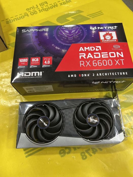 Видеокарта SAPPHIRE AMD Radeon RX 6600 XT 8GB NITRO+ (11309-01)
Высока