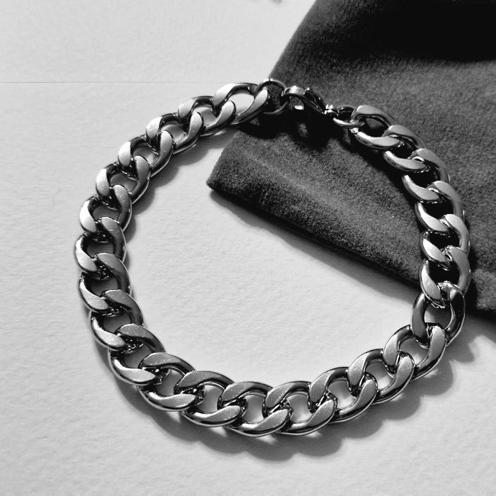 Pulseiras homem motard  aço inoxidável