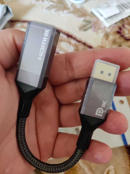 Переходник DisplayPort 1.4 to HDMI 2.1 ULT FDBRO HDR 8K60Hz VRR G-Sync