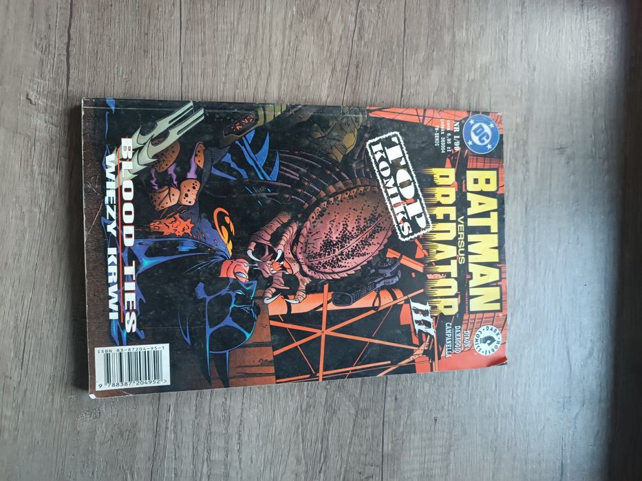 Batman vs. Predator 3 Top Komiks 1/99