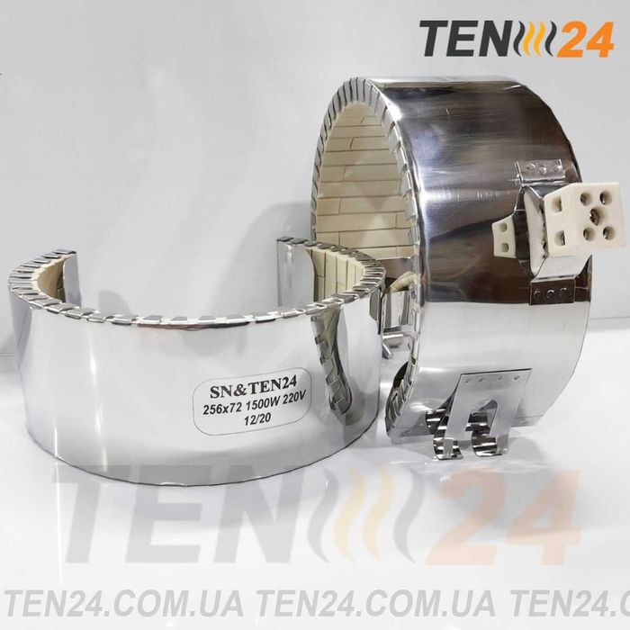 Кільцевий керамічний нагрівач зі сталевою стяжкою – надійний захист