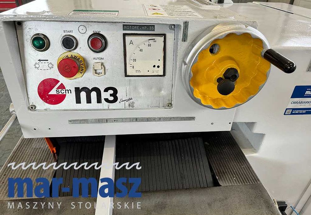 Wielopiła gąsienicowa automatyczna SCM M3 do obróbki drewna 300/120