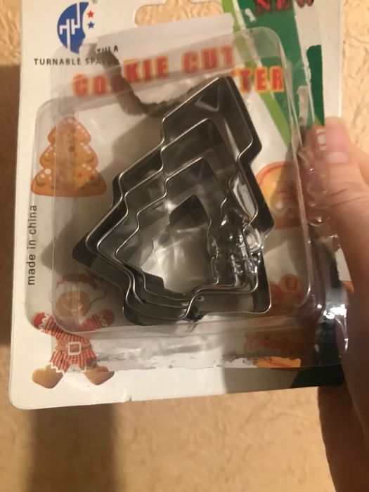 Формочки новогодние металлические