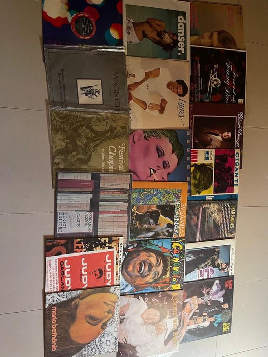 Coleção de Discos de Vinil/ mini