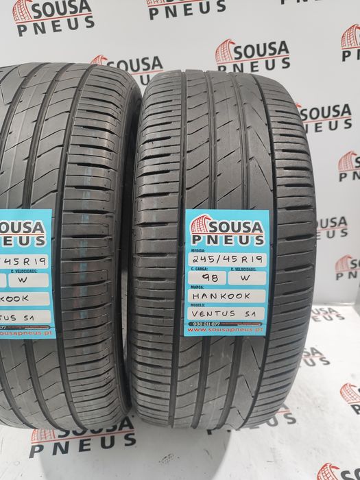 2 pneus semii novos 245-45R19 Pirelli - Oferta da Entrega