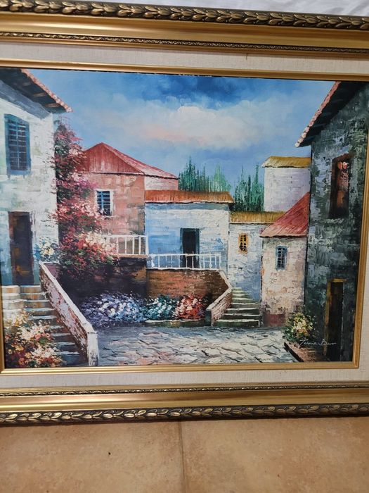 Quadro pintado à mão de autor original