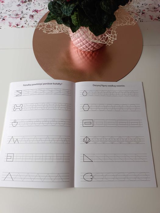 Wesołe szlaczki. Nowa książeczka dla dzieci do nauki pisania szlaczków