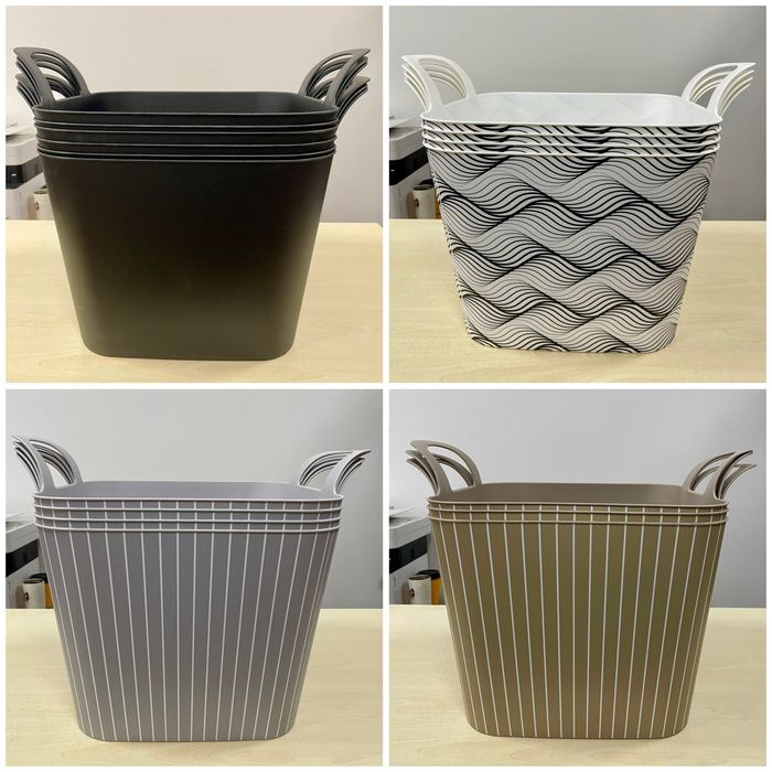 Корзина универсальная гибкая 36л. для дома и сада с ручками W5