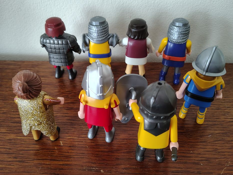 Playmobil Geobra 17 szt zestaw 1993- 2012r figurki