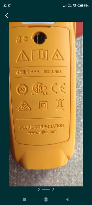 Miernik Multimetr elektryczny Fluke