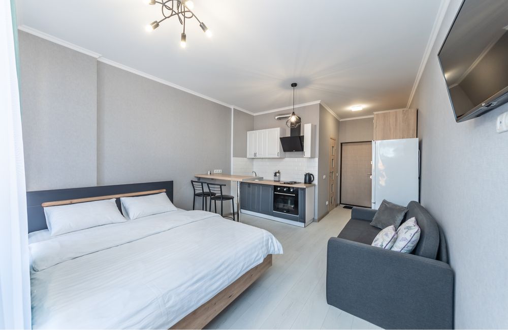 Смарт квартира в ЖК Комфорт таун, Київ, подобово, погодинно