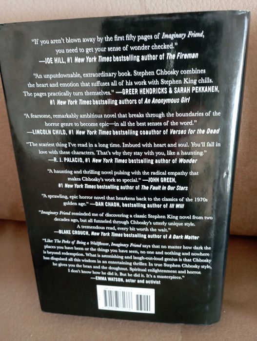 Livro Imaginary Friend de Stephen Chbosky