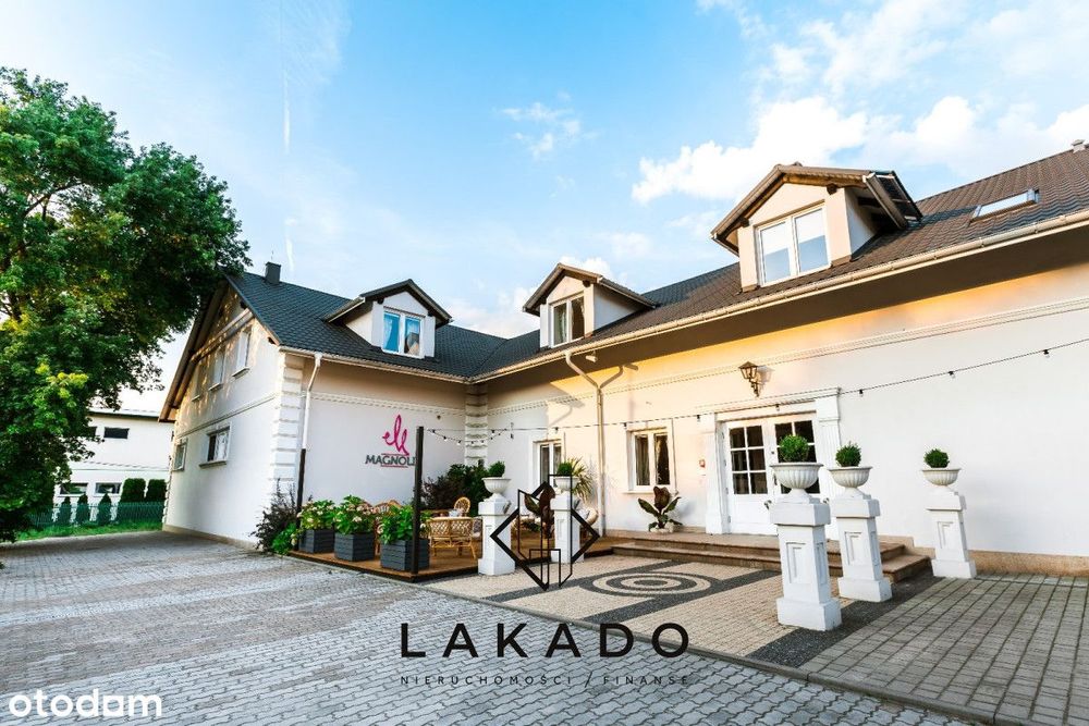 Obiekt komercyjny z salą weselną i hotelem