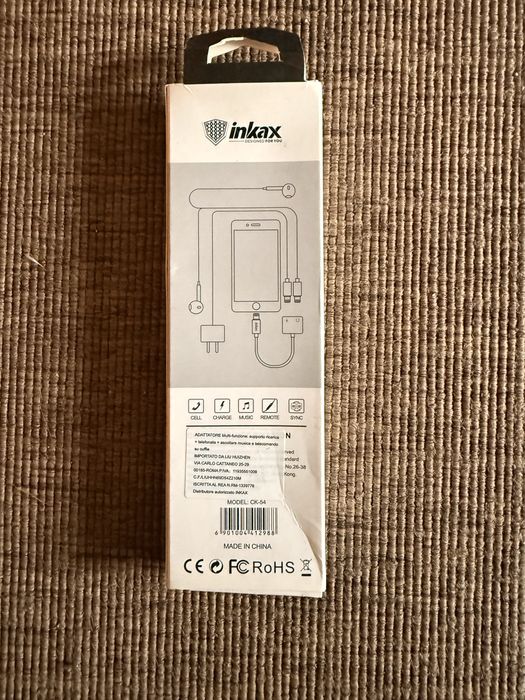 Adaptador lightning para 2x lightning