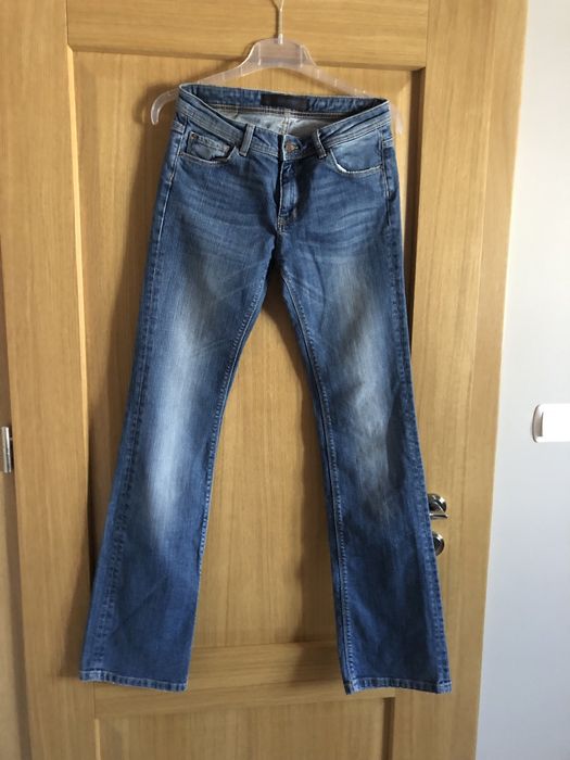 Spodnie jeans damskie Zara premium