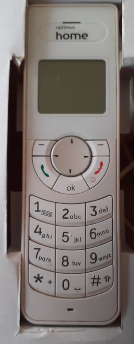 Cordless phone but requires used Optimus brand card64586156837762123