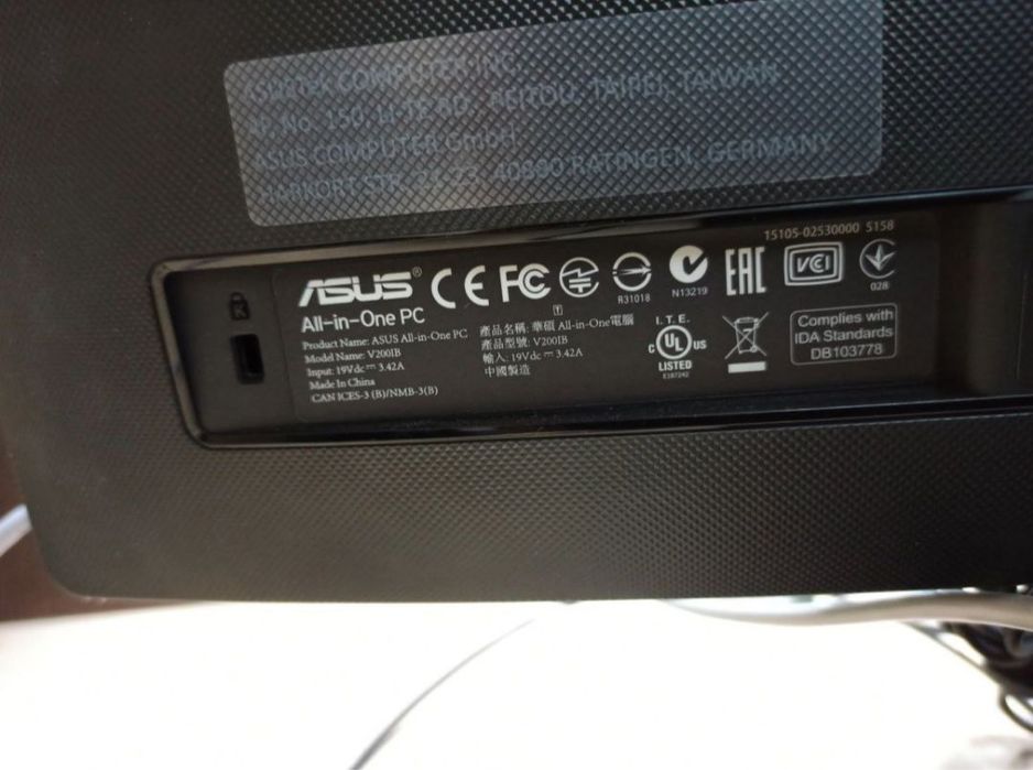 Отличный Моноблок Asus монитор 2к!!  (в наличие 2 шт)