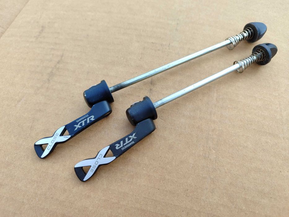 Zaciski kół Shimano XTR M970 Szybkozamykacz Szpilki