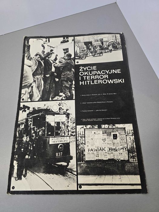 Reprint, Życie okupacyjne i terror KAW 1975,.