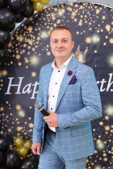 Ведучий тамада жива музика весілля ювілей хрестини випускний