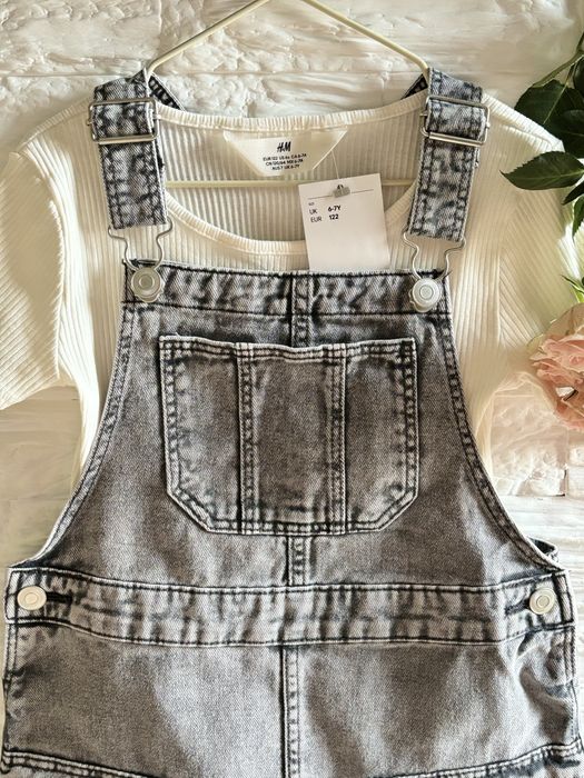 Джинсовий сарафан для дівчинки ф.H&M р.134