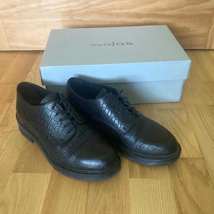 Skórzane Oksfordki Wojas r.36