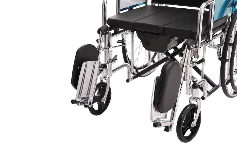 Інвалідний візок з туалетом сталевий MED1-KY608GC-51