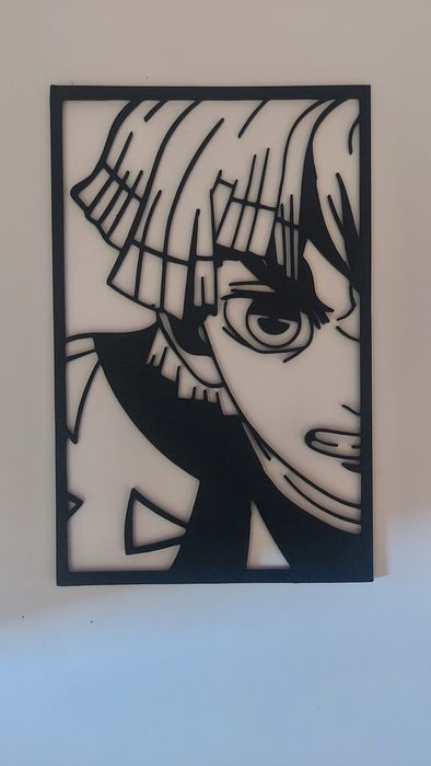 Conjunto 5 quadros Demon Slayer