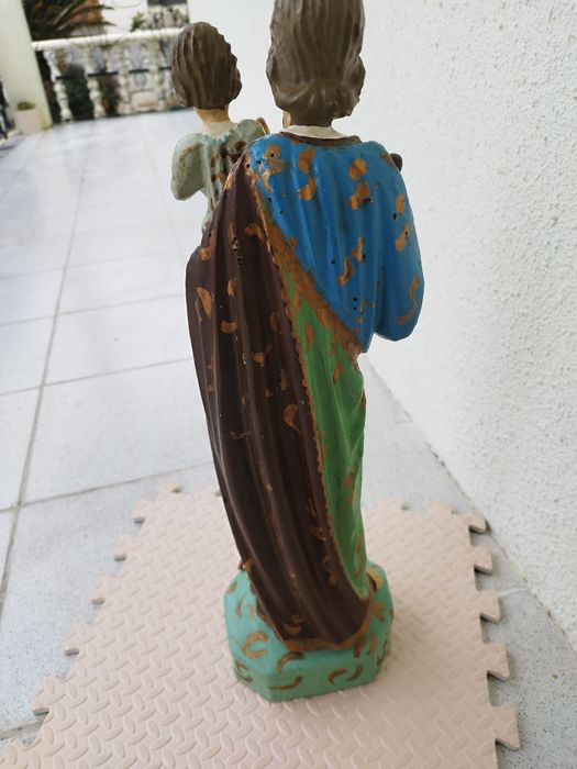 São José antigo de madeira