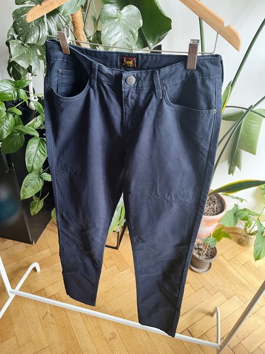 Lee męskie spodnie chinosy materiałowe Elly W28 L33