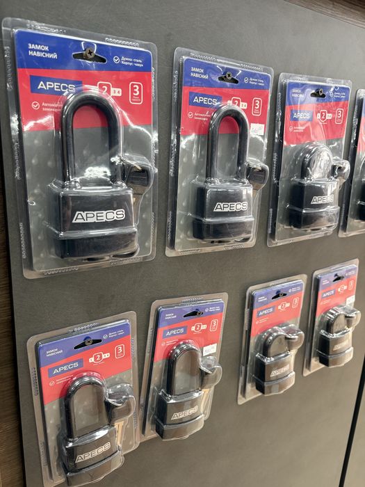 Замки дверні та циліндри