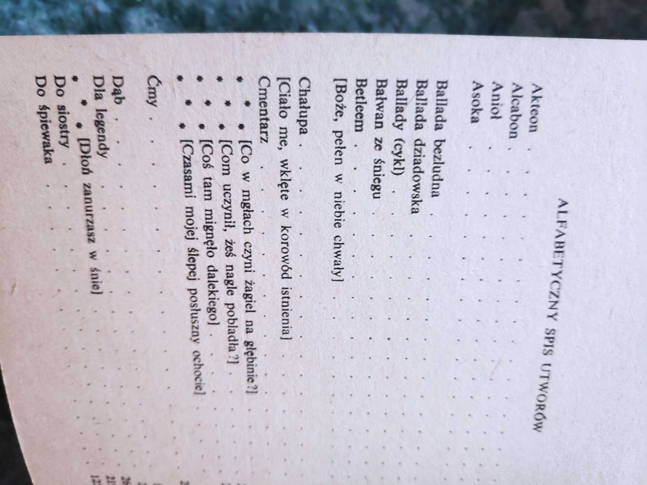 Poezje wybrane Bolesław Leśmian