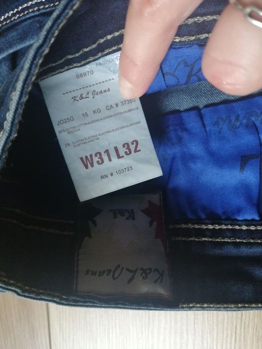 Męskie jeansy K&l Jeans 31/32