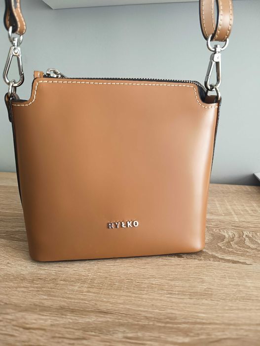 Torebka Ryłko skóra naturalna