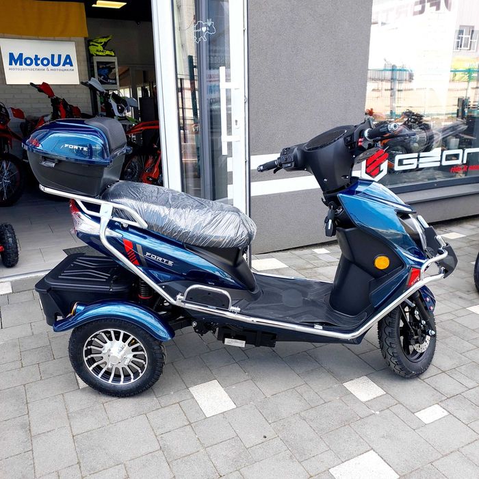 Електроскутер Forte Hawk Maxi 2000W 60V/20Ah, 10/10, грантія, доставка