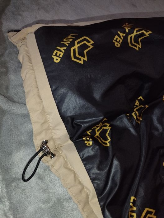 Зимовий/демісезонний пуховик/ курточка жіночий розмір 42-44 бежевого к